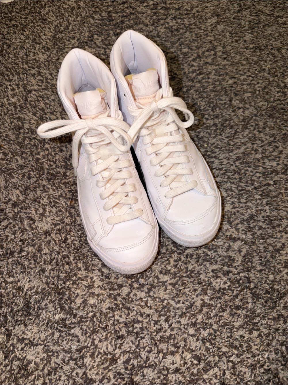 Nike White High-Top Women's Sneakers